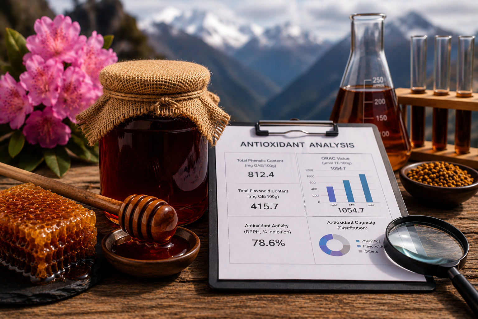 Mad Honey’s Antioxidant Content: What the Numbers Actually Show
