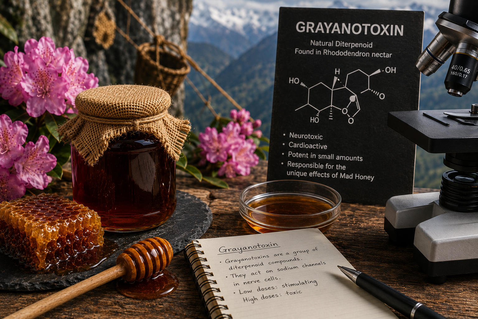 Grayanotoxin: Understanding the Compound Behind Mad Honey Honestly